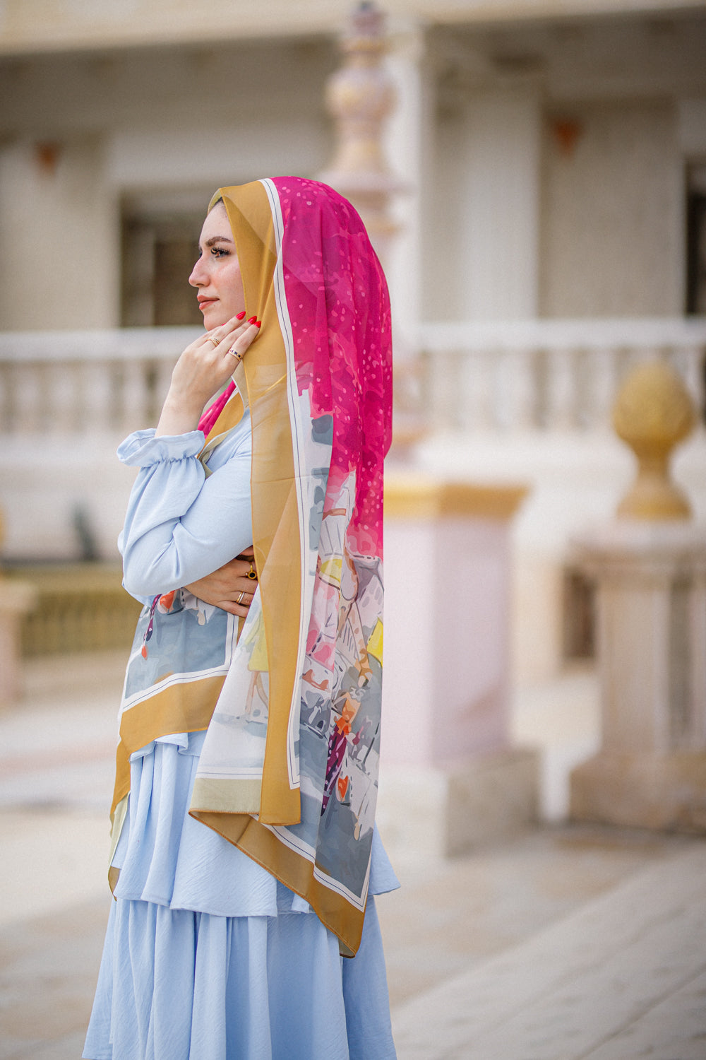 Regal Romance Hijab