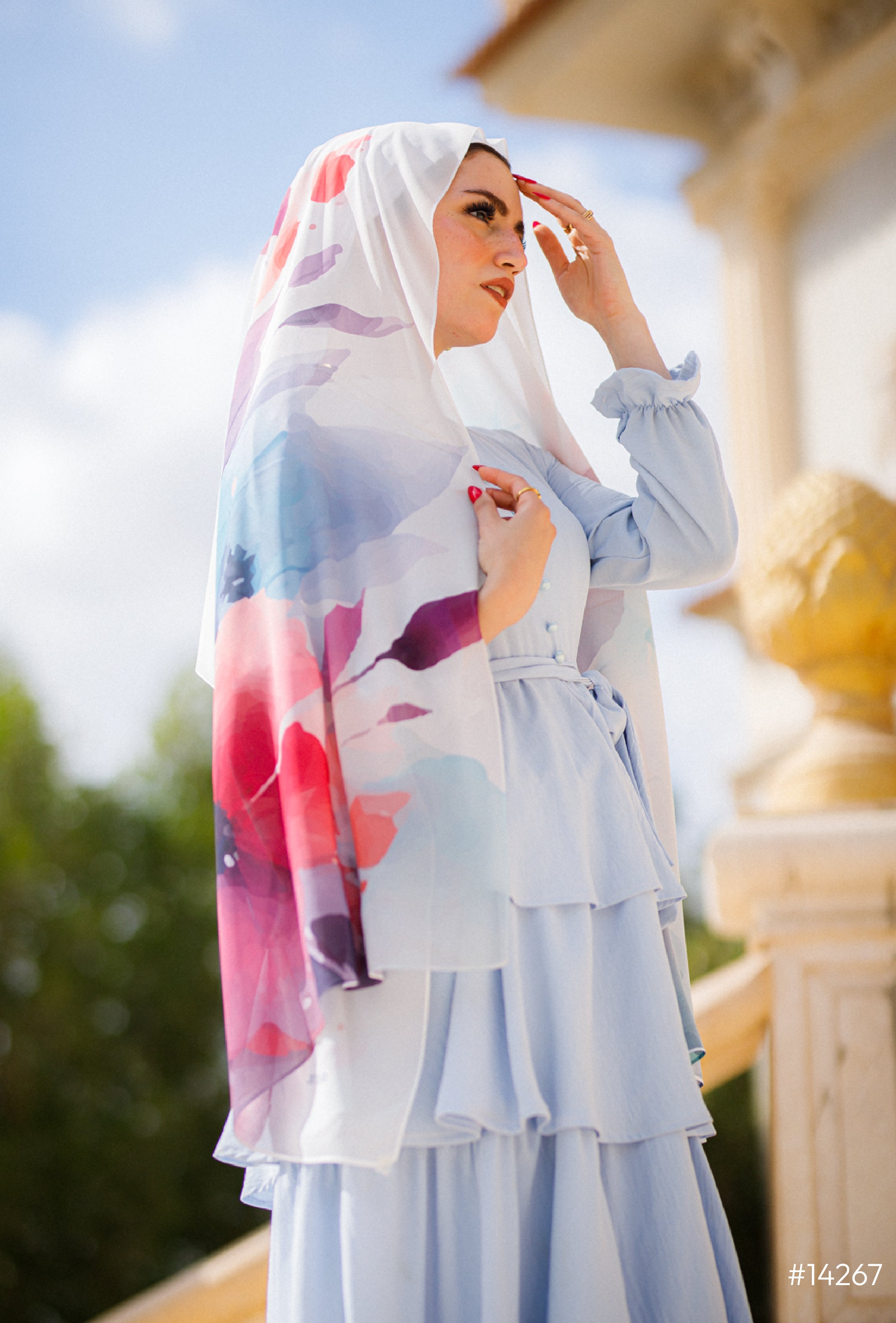 Whimsical Waves Hijab