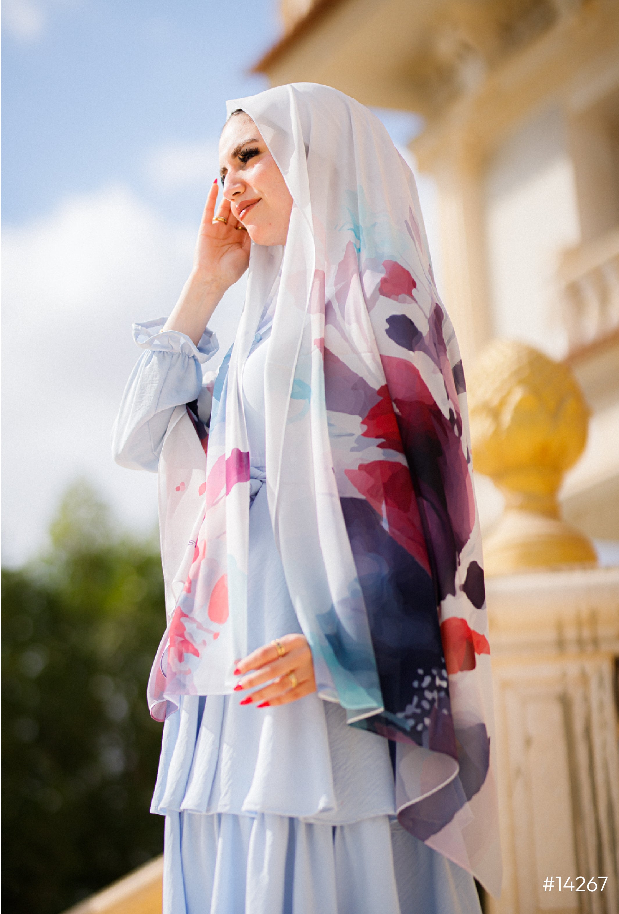 Whimsical Waves Hijab