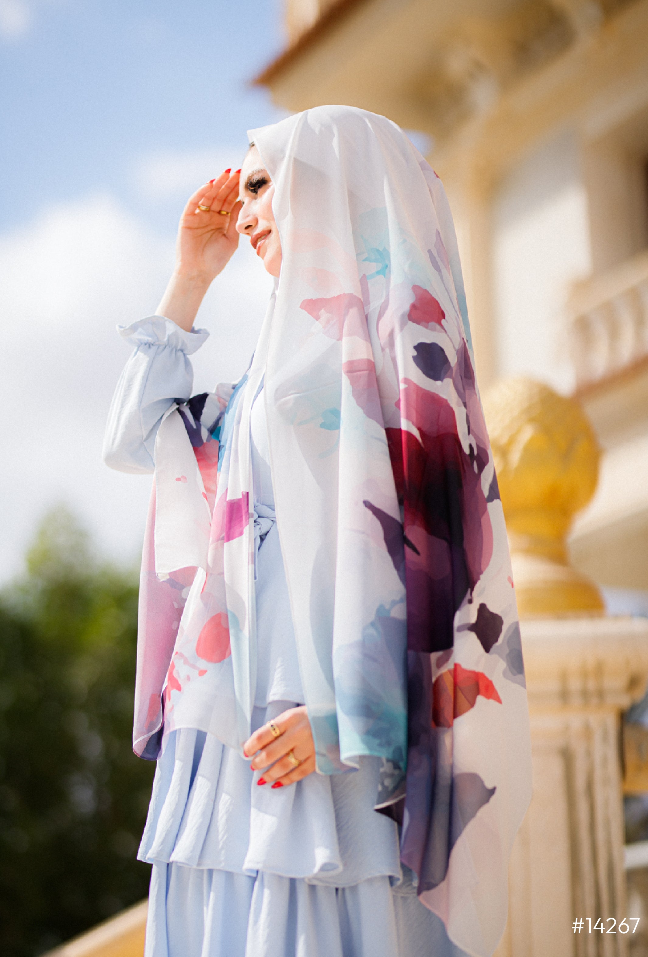 Whimsical Waves Hijab