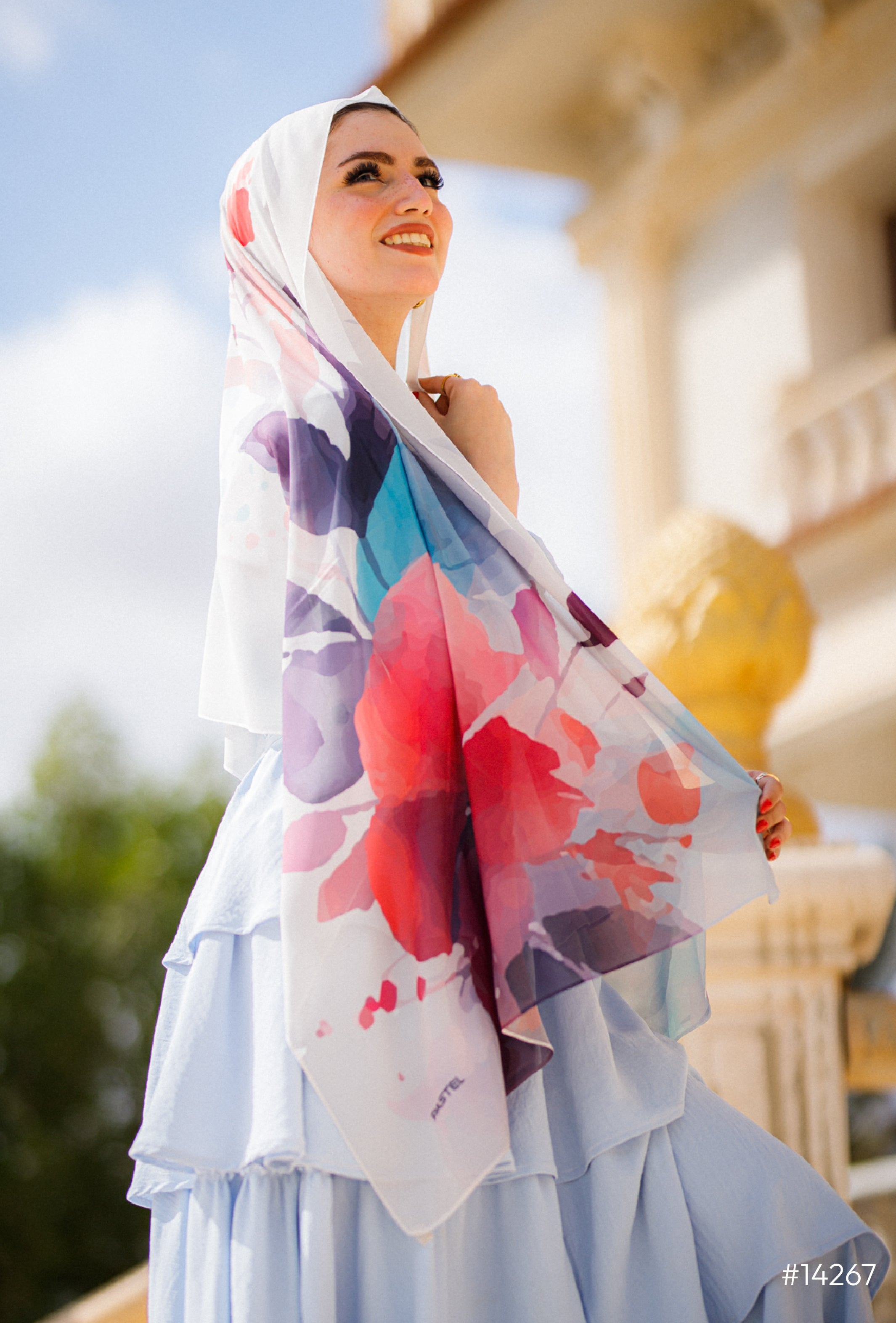 Whimsical Waves Hijab