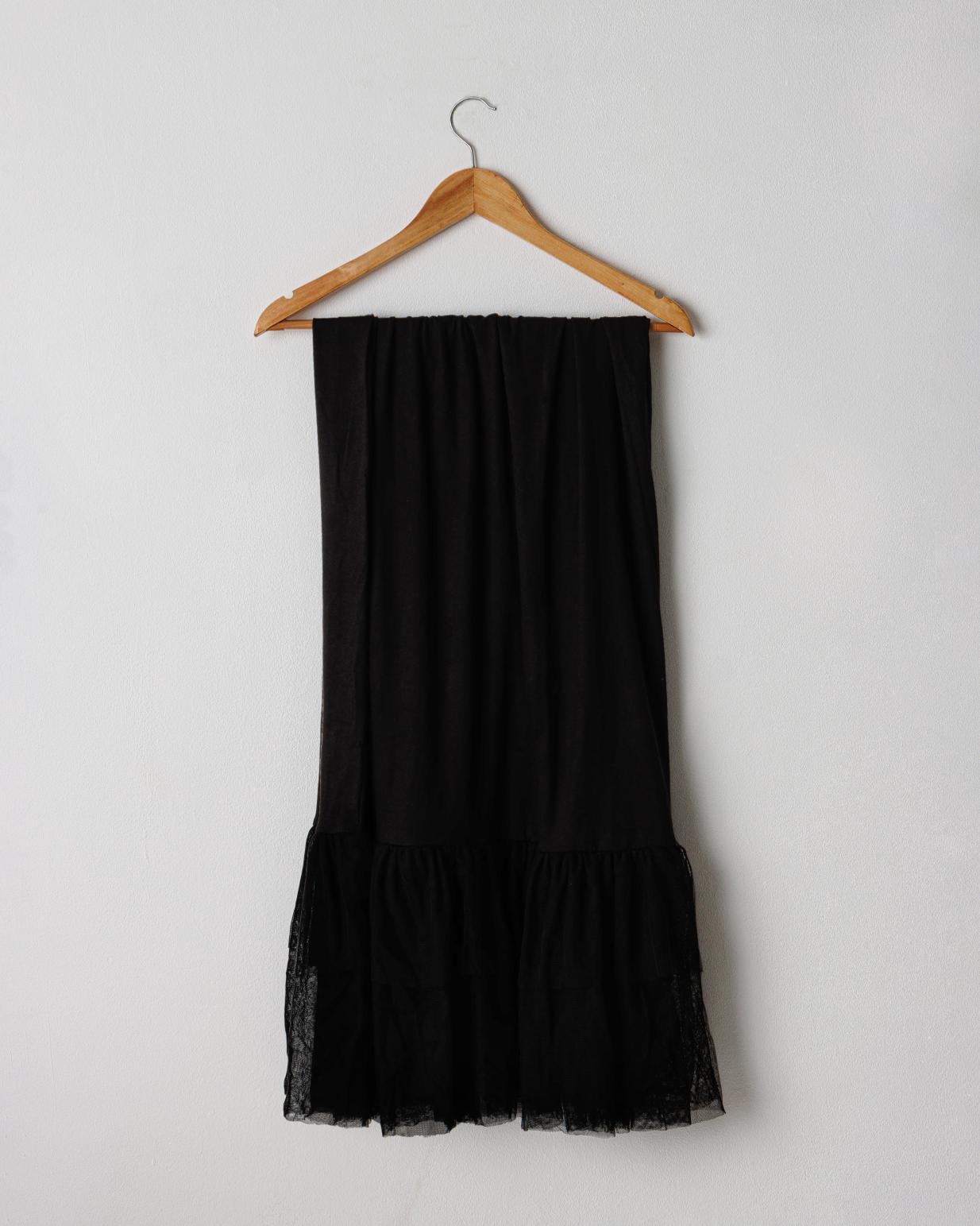 Extenstion long skirt with toll
