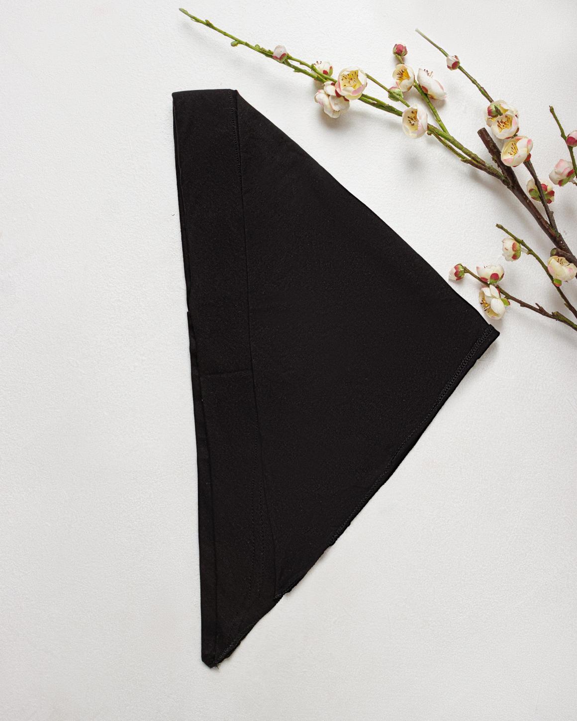 Triangle bandana with lining