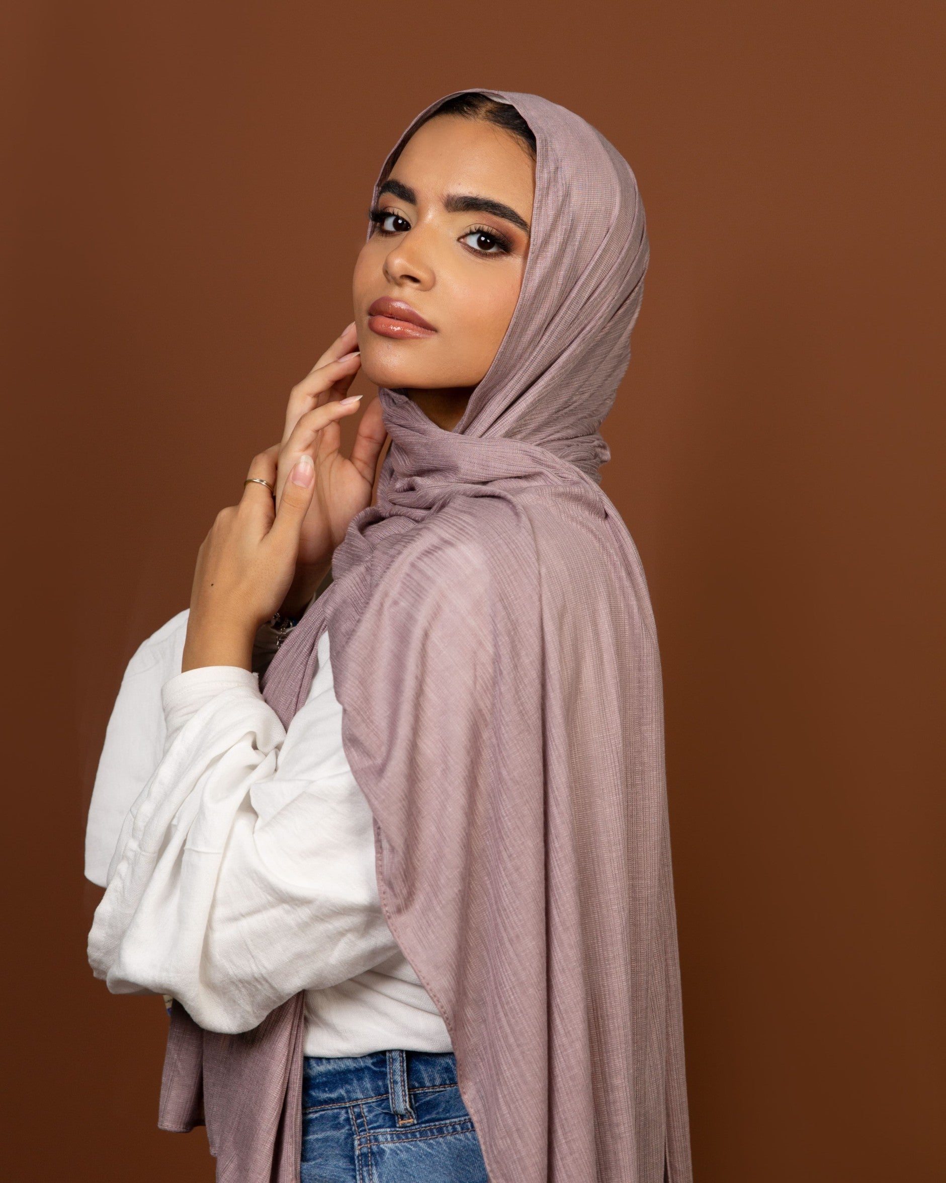 Plain Lulua Cotton Hijab
